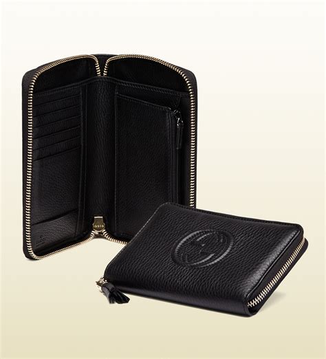 bloomingdales gucci wallet|gucci zip around wallet small.